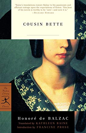 Cousin Bette by Honore de Balzac