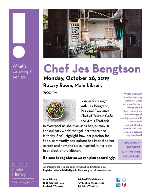 What's Cooking: Chef Jes Bengtson of Terrain Cafe and Amis Trattoria