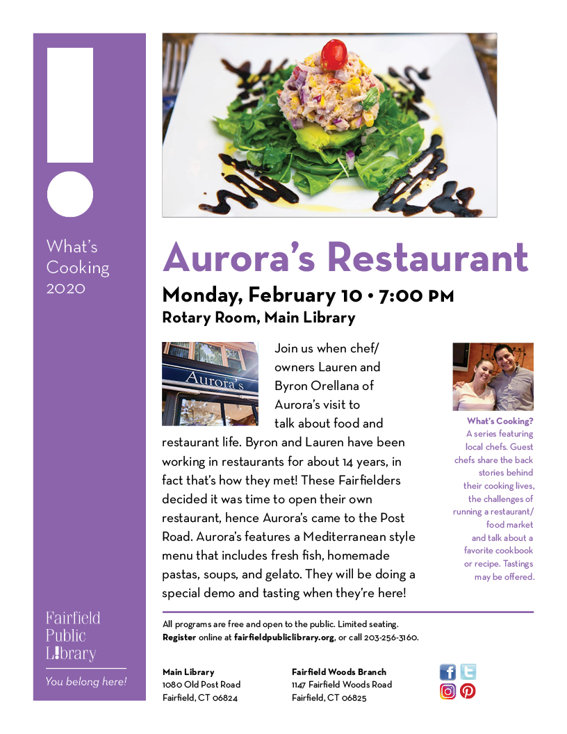 What's Cooking: Aurora's Restaurant