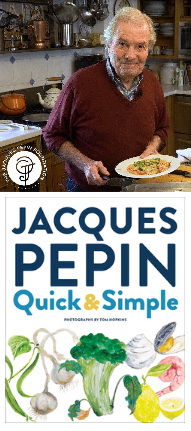 Chef Pepin and Book