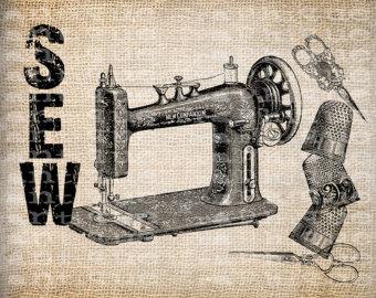 antique sewing machine