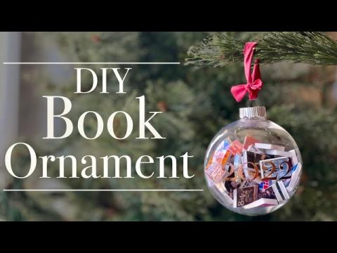 book ornament