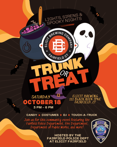 Fairfield PD Trunk or Treat Flyer