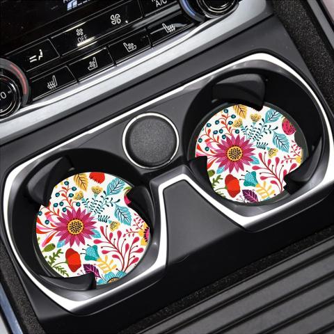 car coasters in car