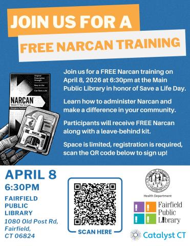 Narcan training flyer