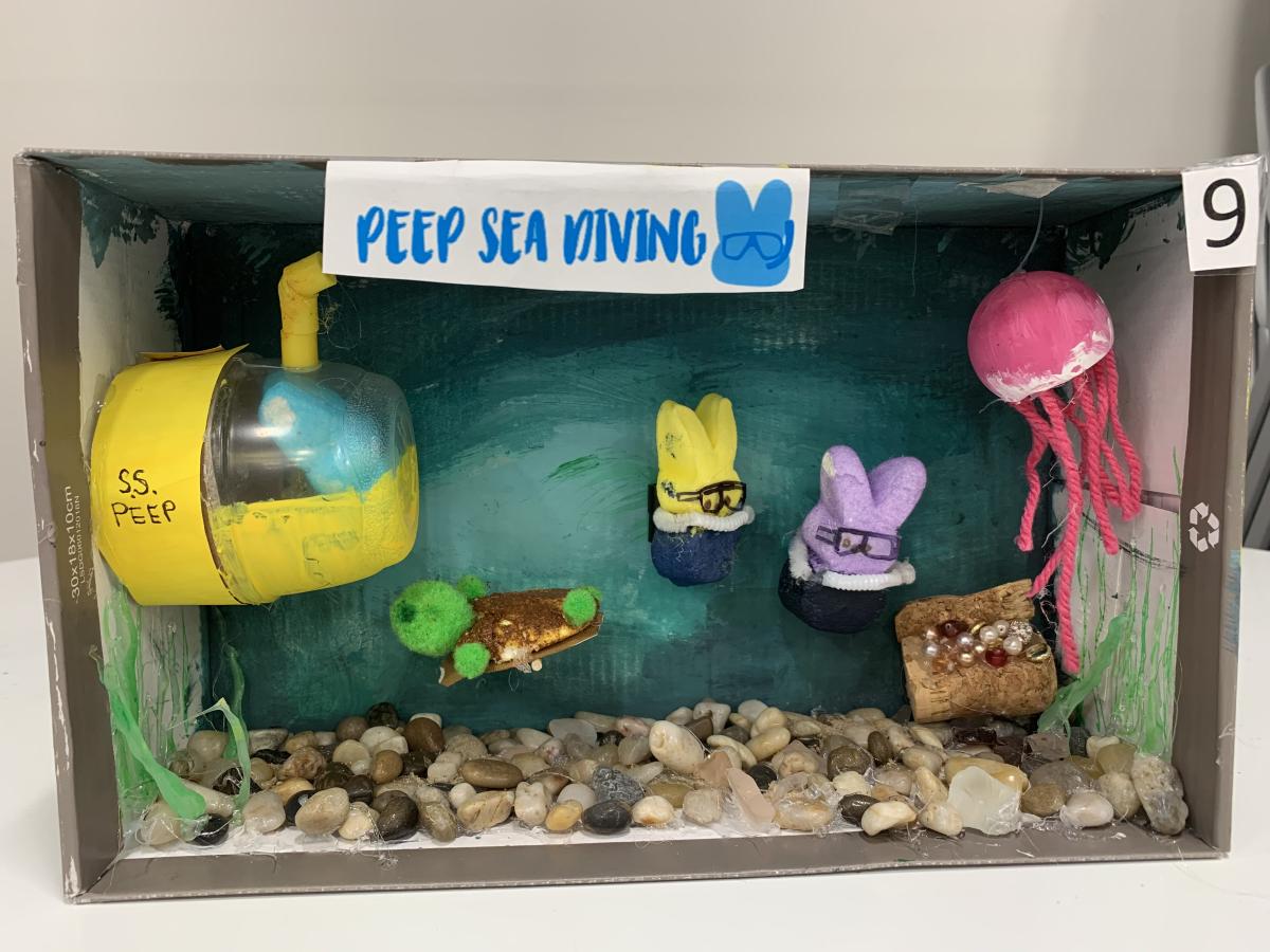 PEEPS Diorama