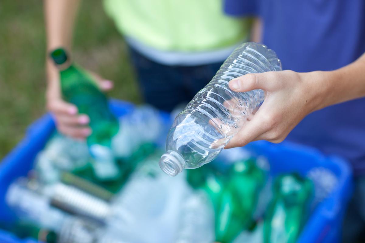 recycling bottles