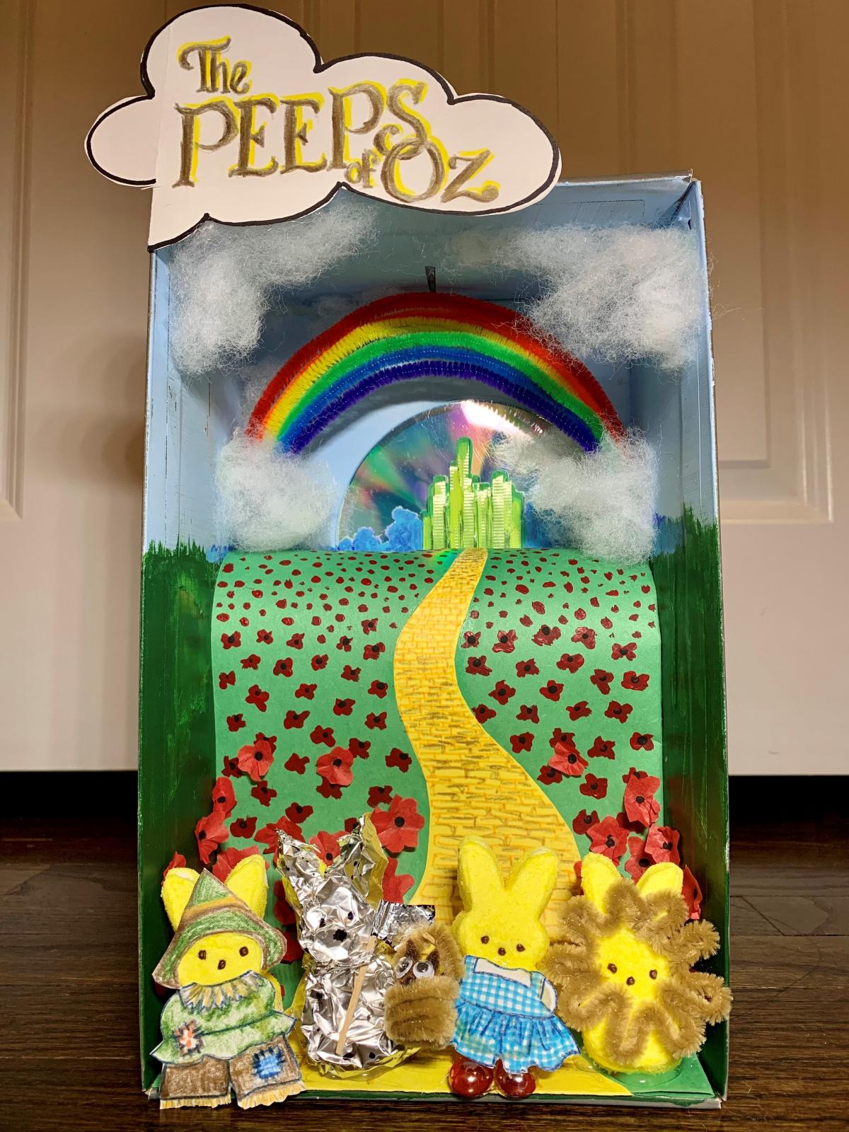 Peeps Diorama