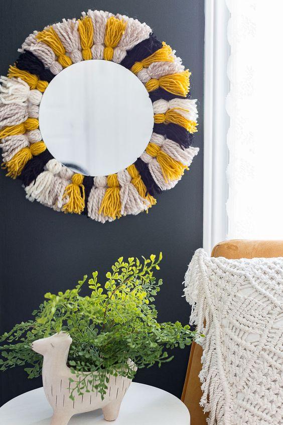 tassel mirror