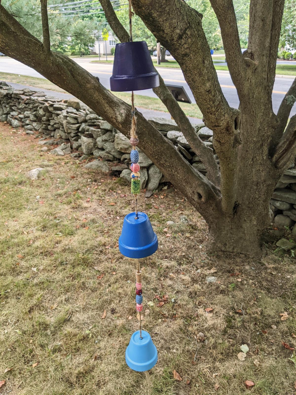 clay pot chimes