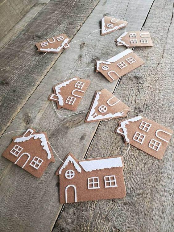 gingerbread garland