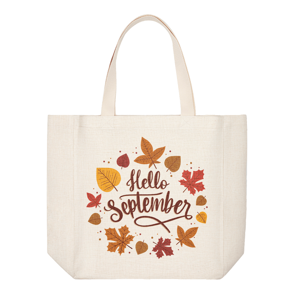 Tote bag with sublimation design