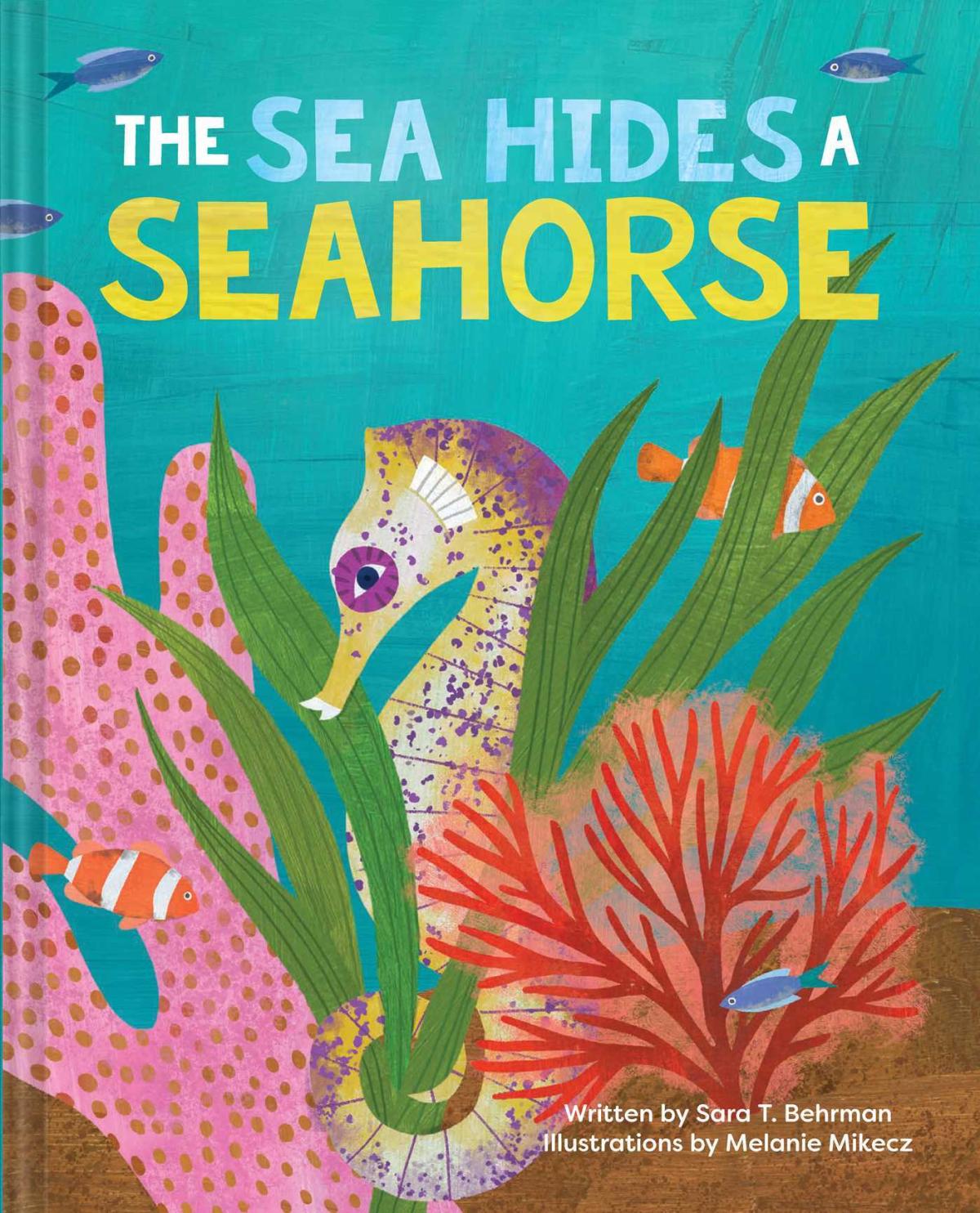 Book cover for The Sea Hides a Seahorse